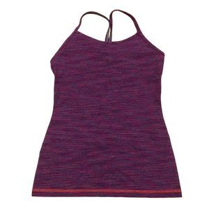 Ivivva Racerback Tank Top Purple Pink Size 14 Kids Tween Workout Lululemon Gym